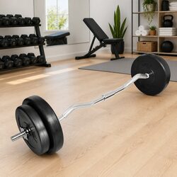 30kg Total Curl Bar with Weights – Specs & Details