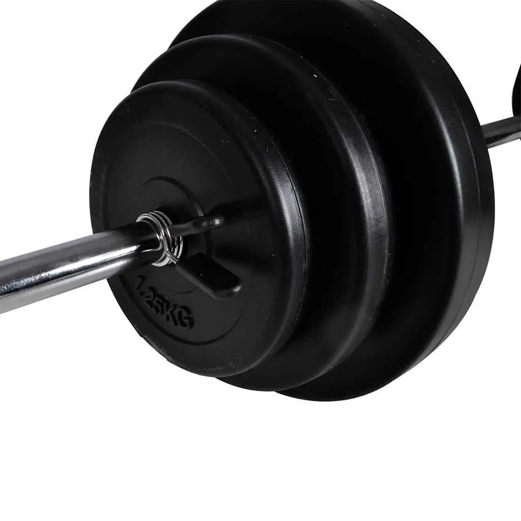 Barbell Dumbbell Weight Set Home Gym 30.5kg
