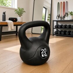 Specifications of 20 kg Compact Kettlebell with Handle