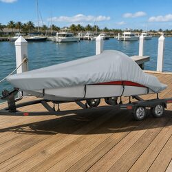 Specifications of Grey Heavy Duty Boat Cover 610-671cm