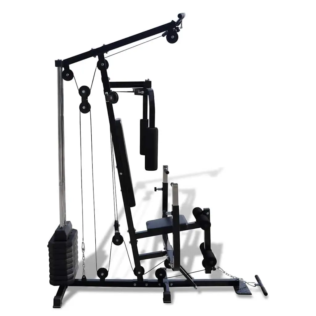 Multi Gym Utility Fitness Machine Home Gym Equipment Black