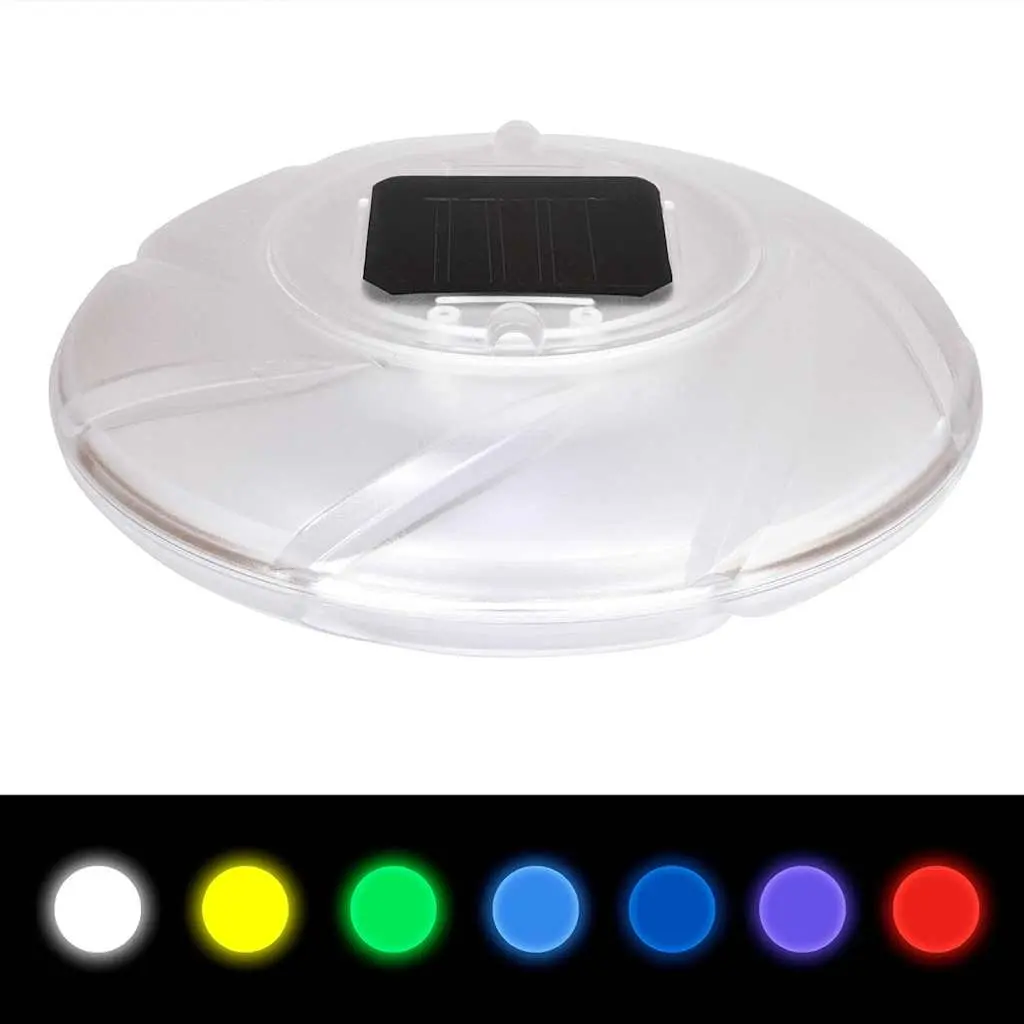 Solar Floating Light with 7 Colour Options for Gardens