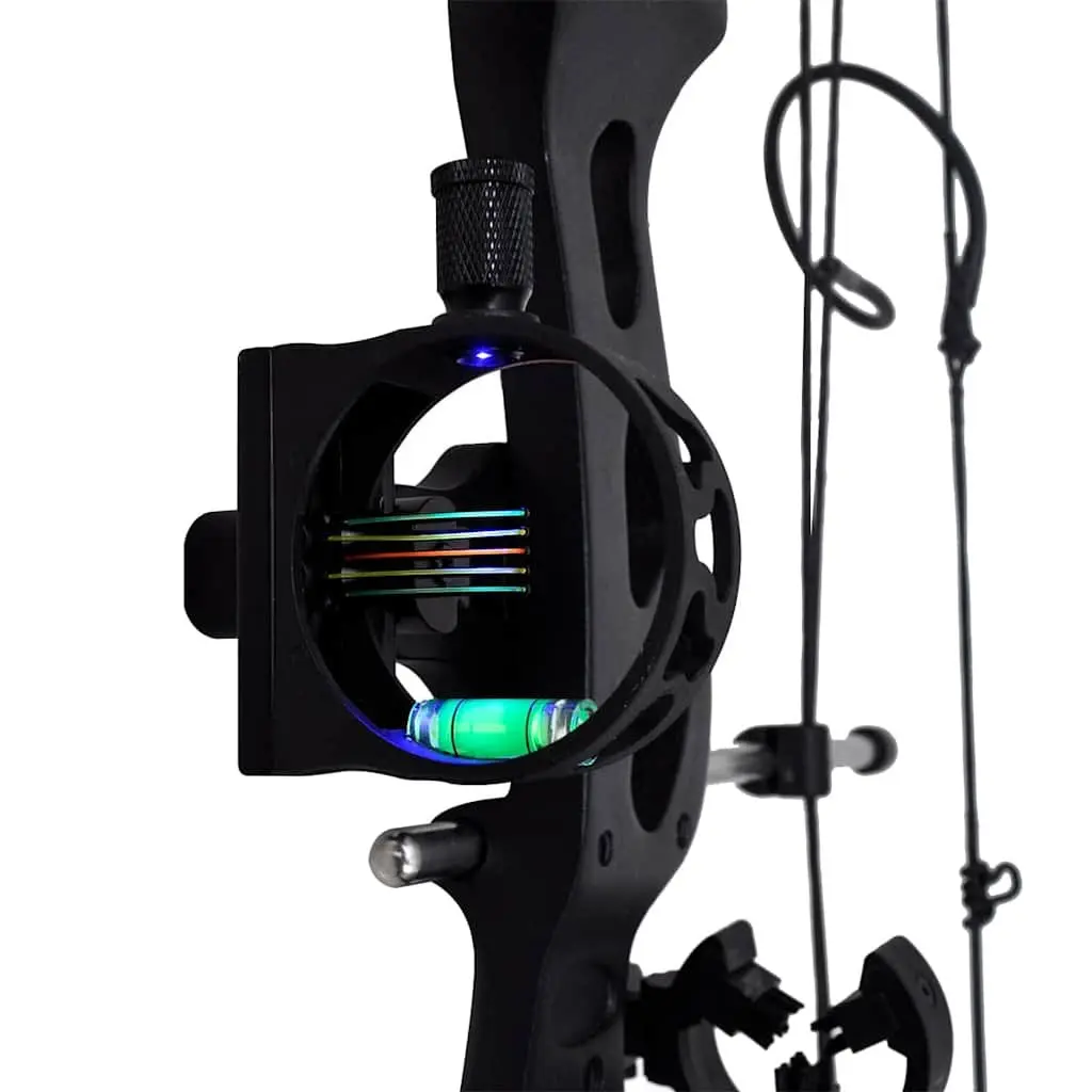 Compound Bow for Hunting and Target Archery Adjustable Draw Weight 40-50 lbs 35 Inches Black