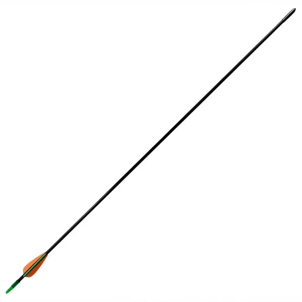 30" Fiberglass Recurve Bow Arrows, 12 Count