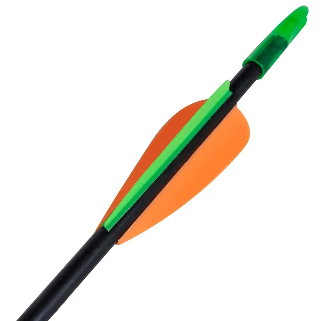 30" Fiberglass Recurve Bow Arrows, 12 Count