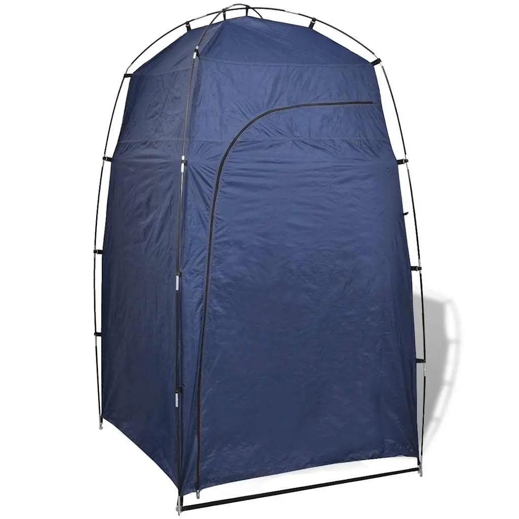 Portable Shower Tent Privacy Enclosure Camping Beach Changing Room Blue