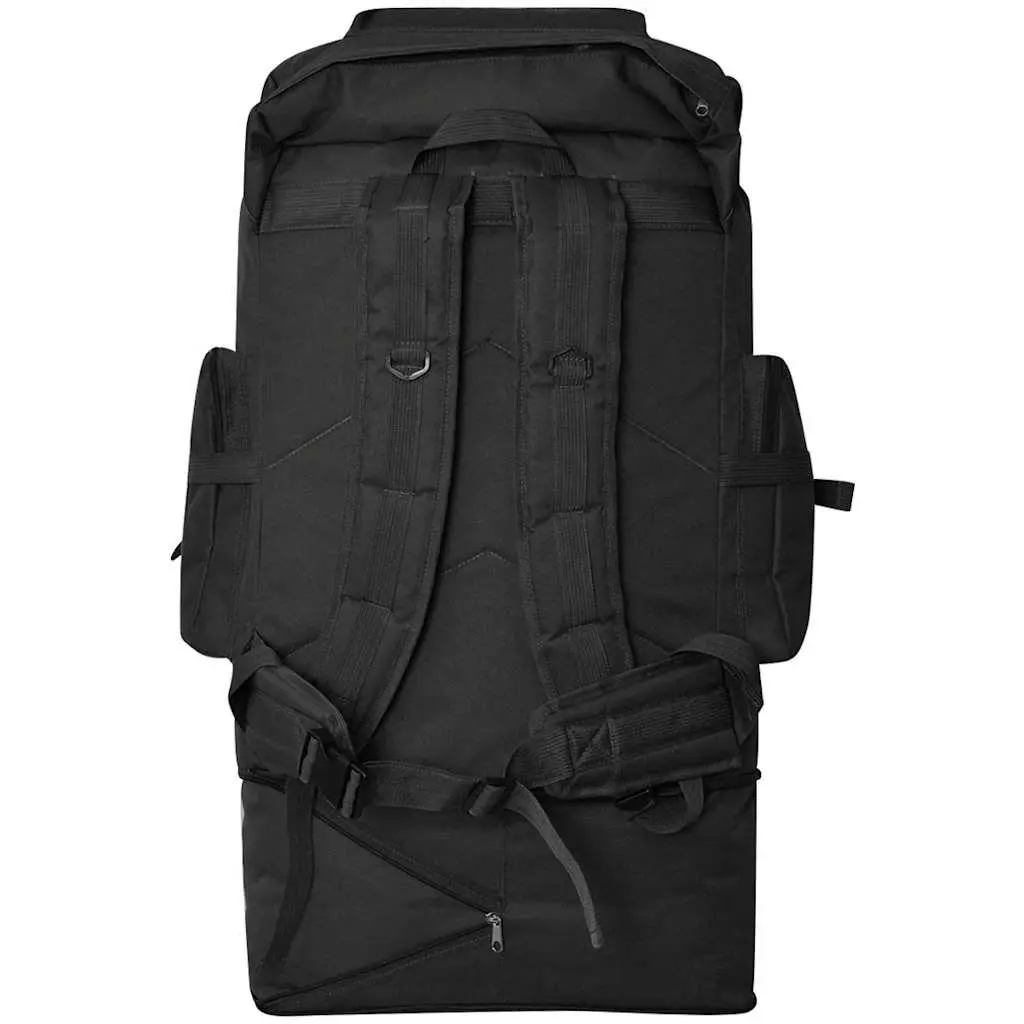 Black Army-Style Backpack XXL 100L