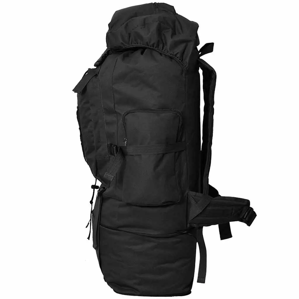 Black Army-Style Backpack XXL 100L