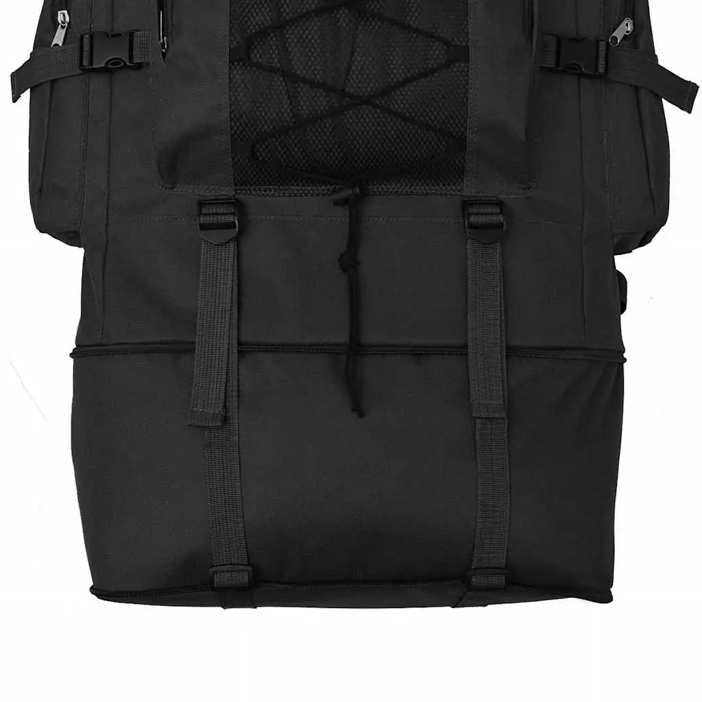 Black Army-Style Backpack XXL 100L