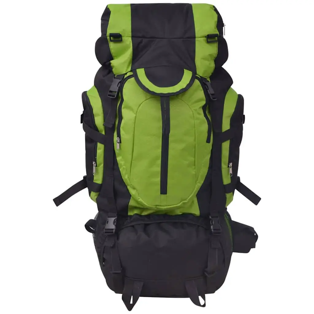 Hiking Backpack 75L with Multiple Pockets Green