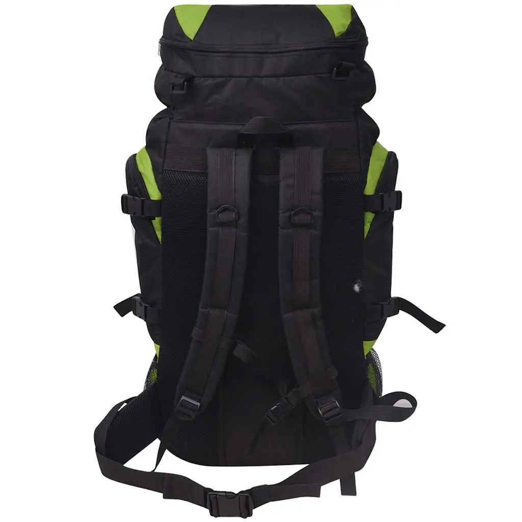 Hiking Backpack 75L with Multiple Pockets Green