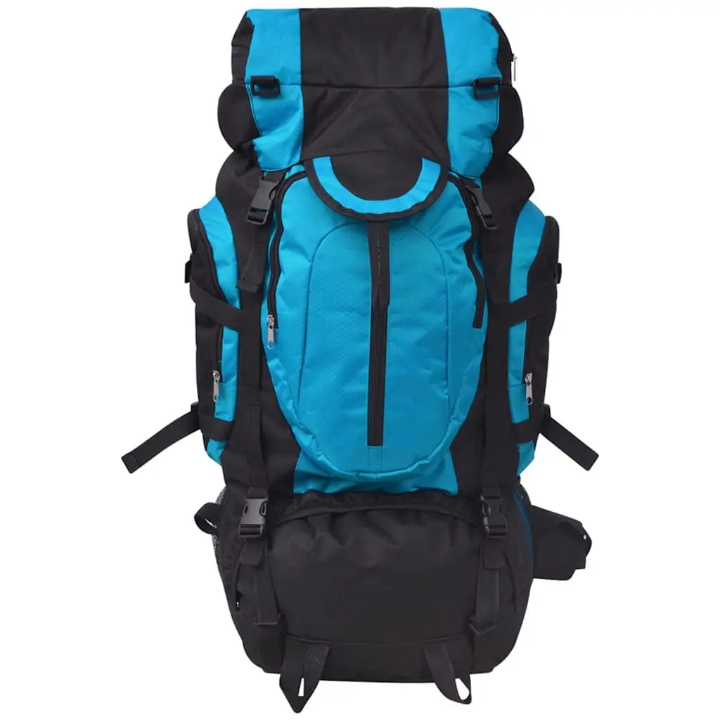 Hiking Backpack Outdoor Travel Camping 75L Blue