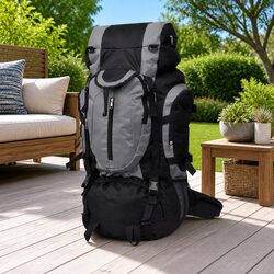 75L XXL Hiking Backpack with 600D Polyester Construction