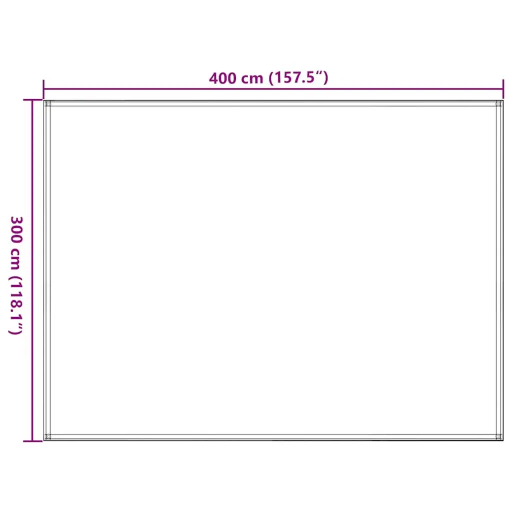 Tent Carpet Outdoor Camping 300x400 cm Anthracite