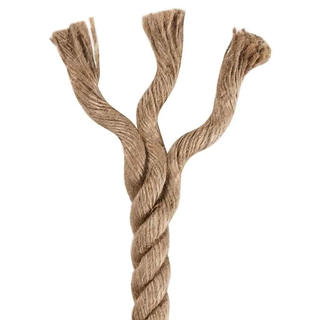 Natural Jute Rope 6mm 500m Garden Agriculture Household Use Brown Coil