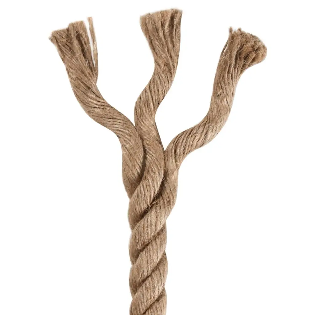14mm Brown Jute Rope, 100m Length