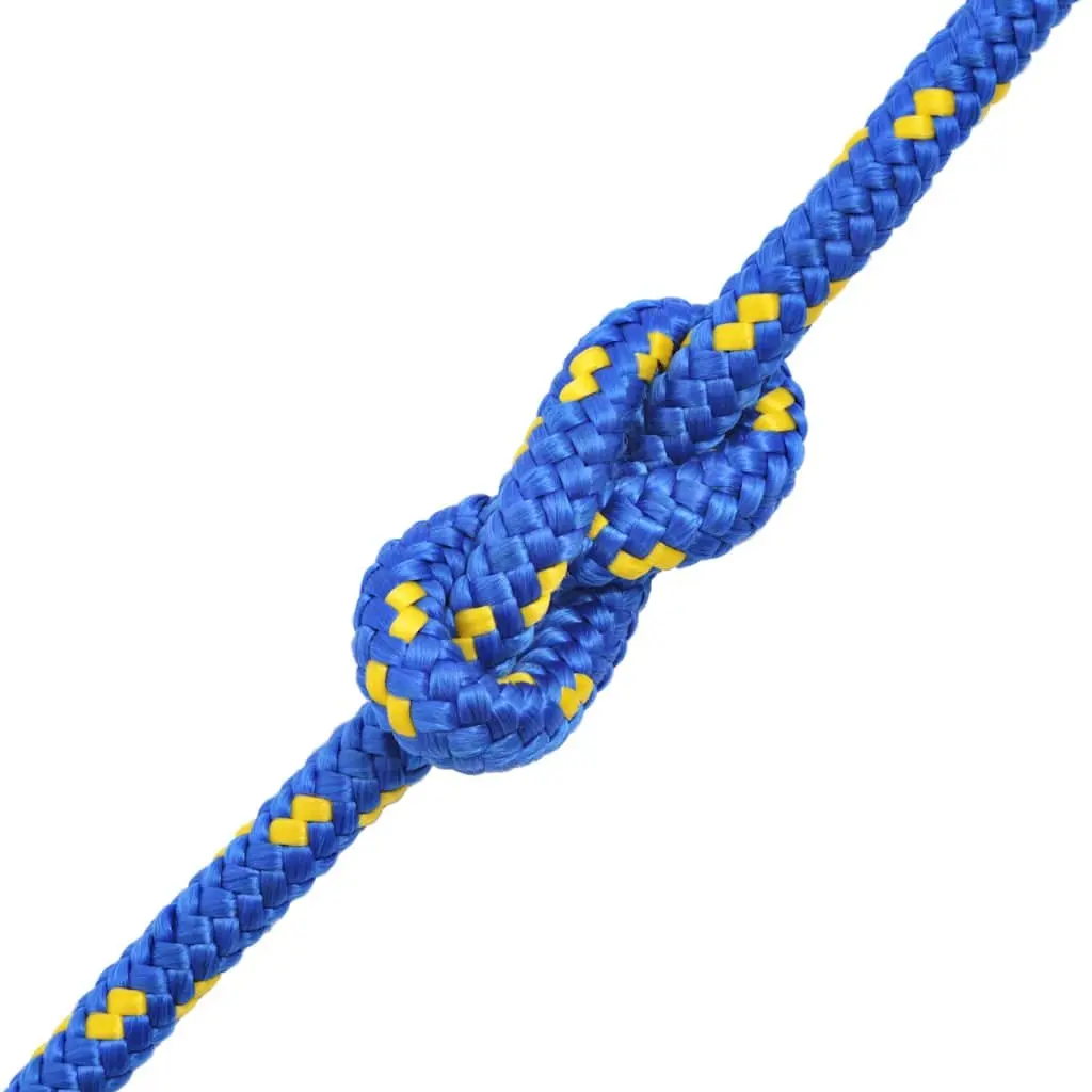 Marine Rope for Boating 8mm 100m Blue