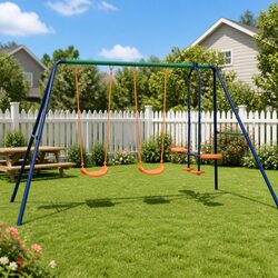 Specifications of 4-Seat Outdoor Swing Set