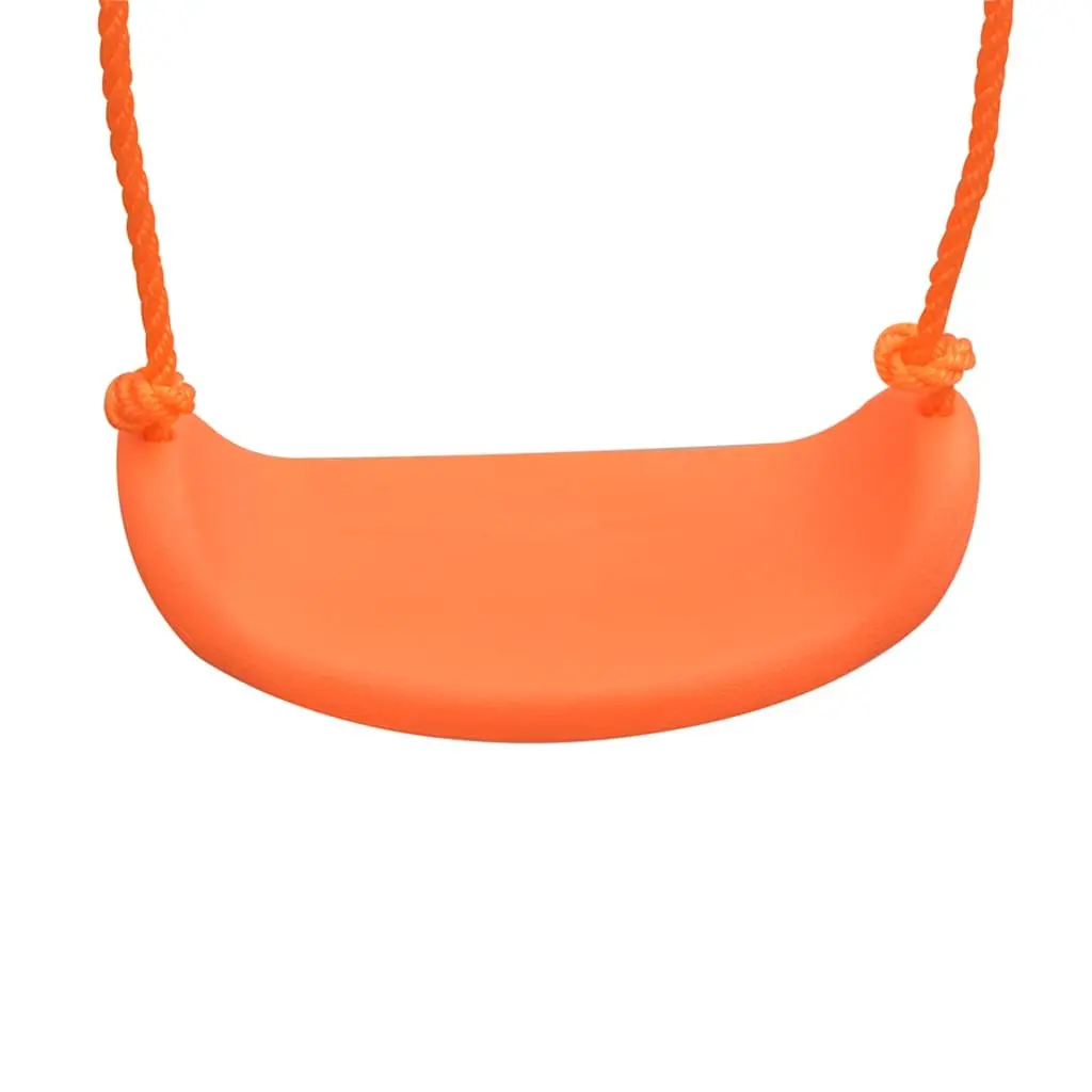 Swing Set for Outdoor Play A-Frame Orange Size for Kids