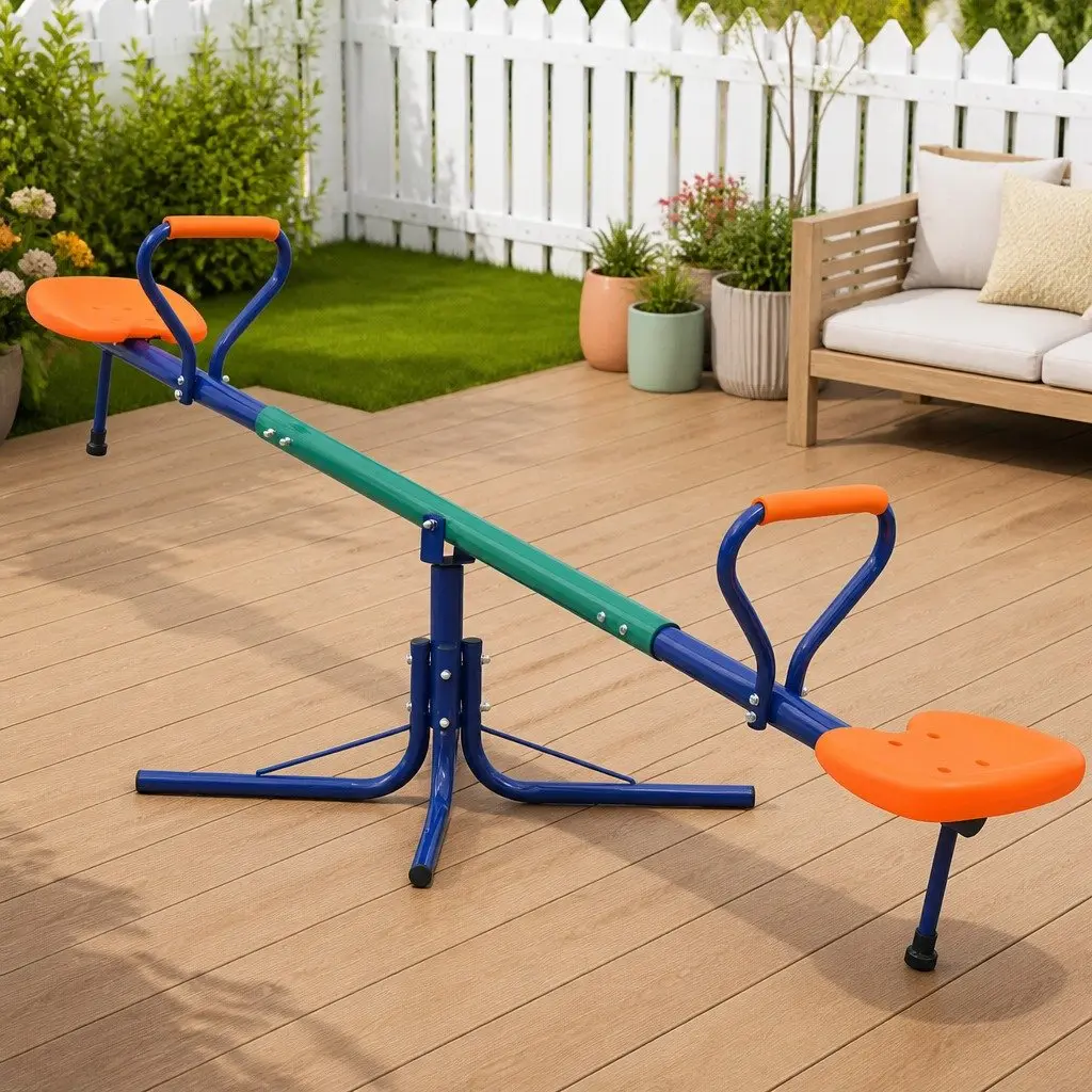 360-Degree Rotating Kids Seesaw