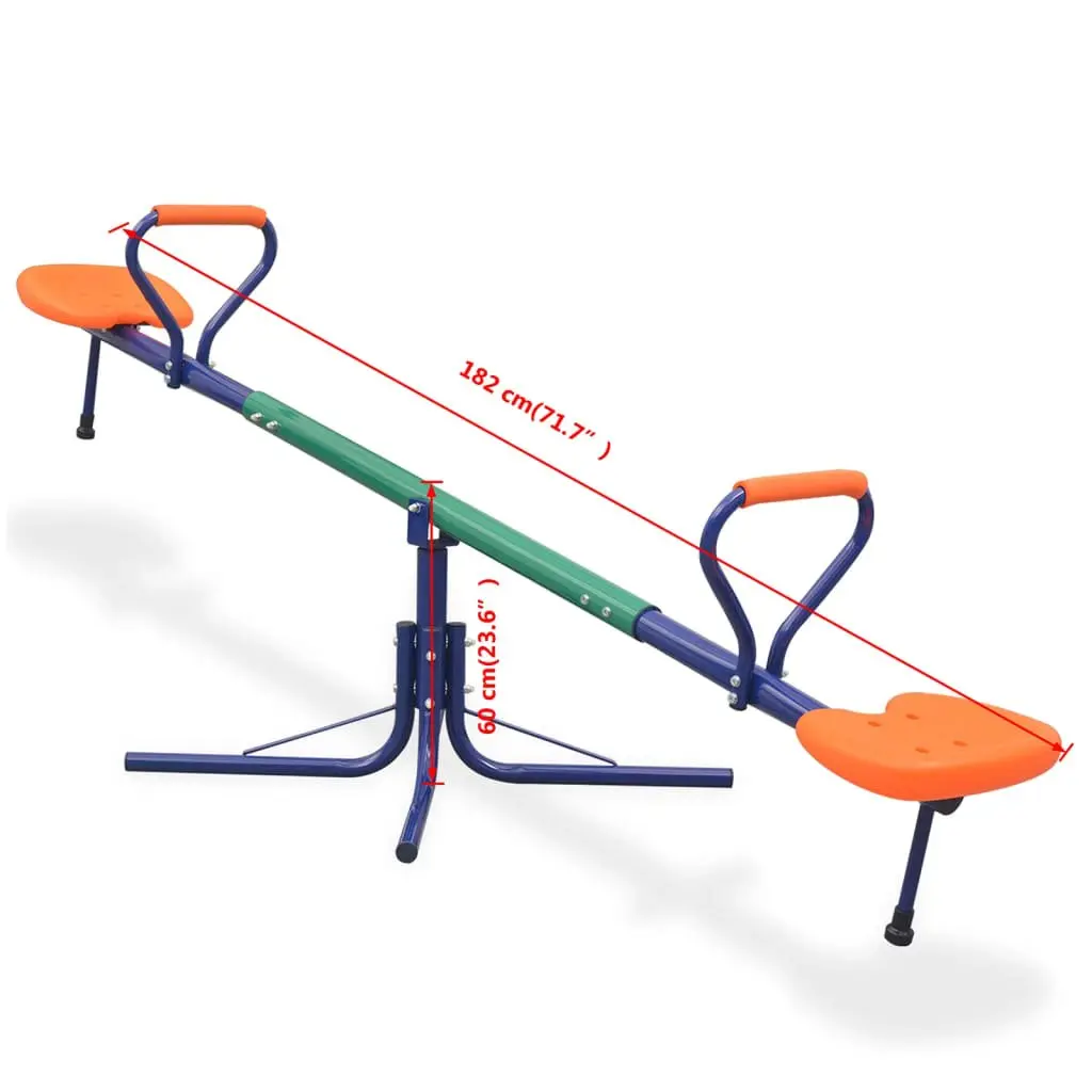 360-Degree Rotating Kids Seesaw