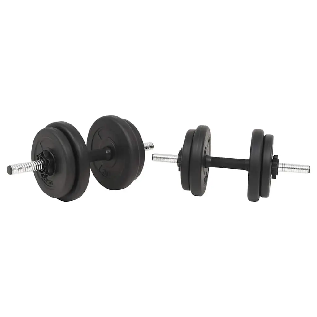 Barbell and Dumbbell Set for Home Gym Training 30kg