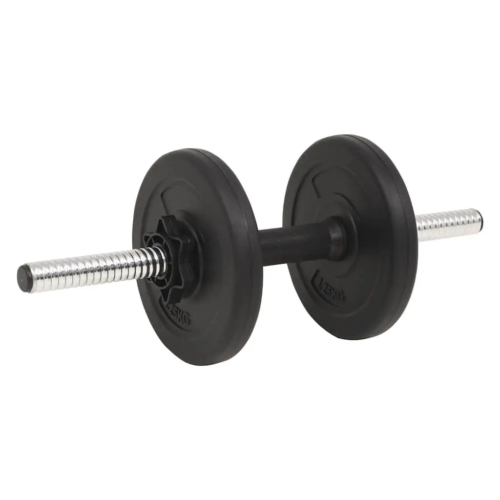 Barbell and Dumbbell Set for Home Gym Training 30kg