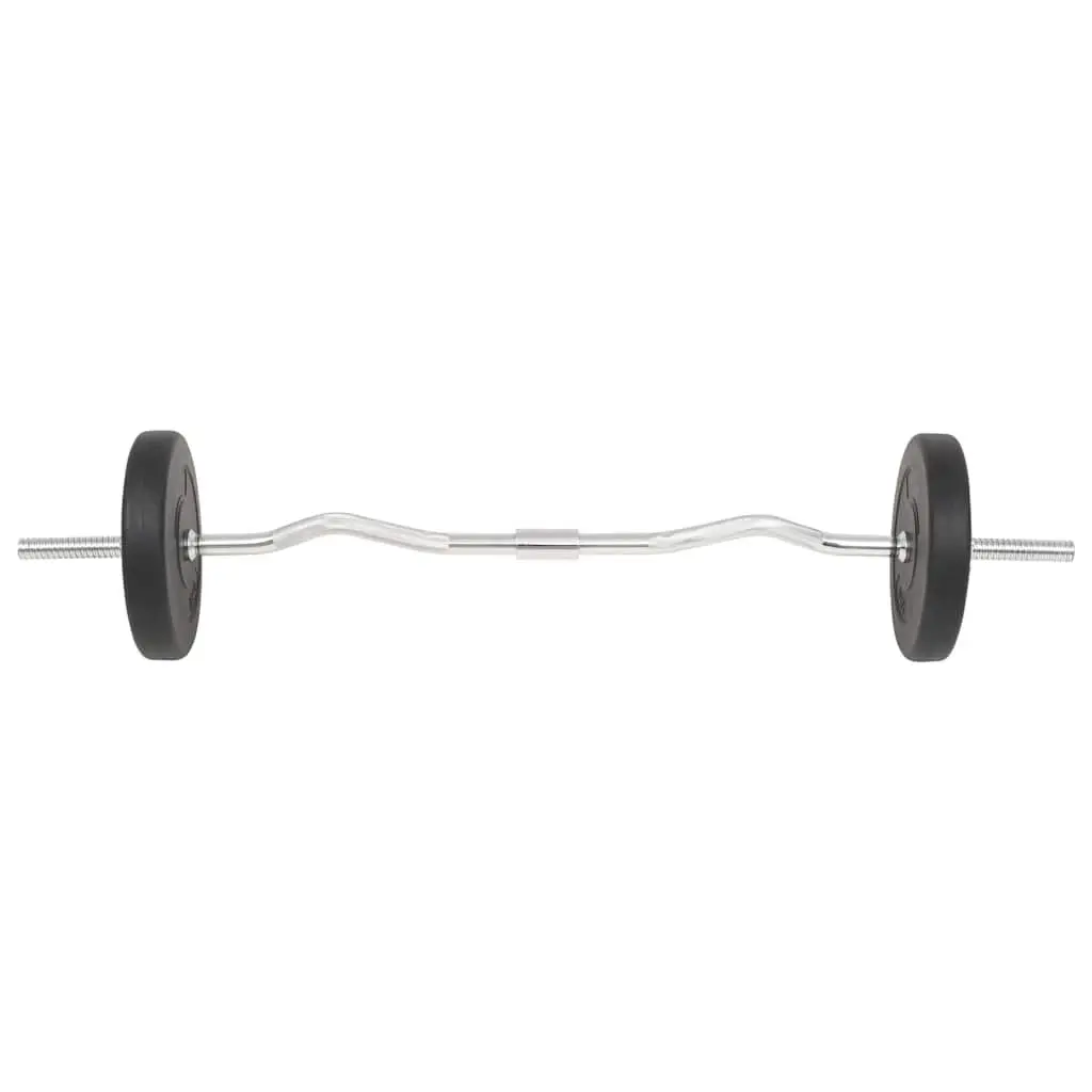 Barbell and Dumbbell Set for Home Gym Training 30kg