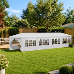 Specifications of the 3x12m Garden Marquee with Steel Frame