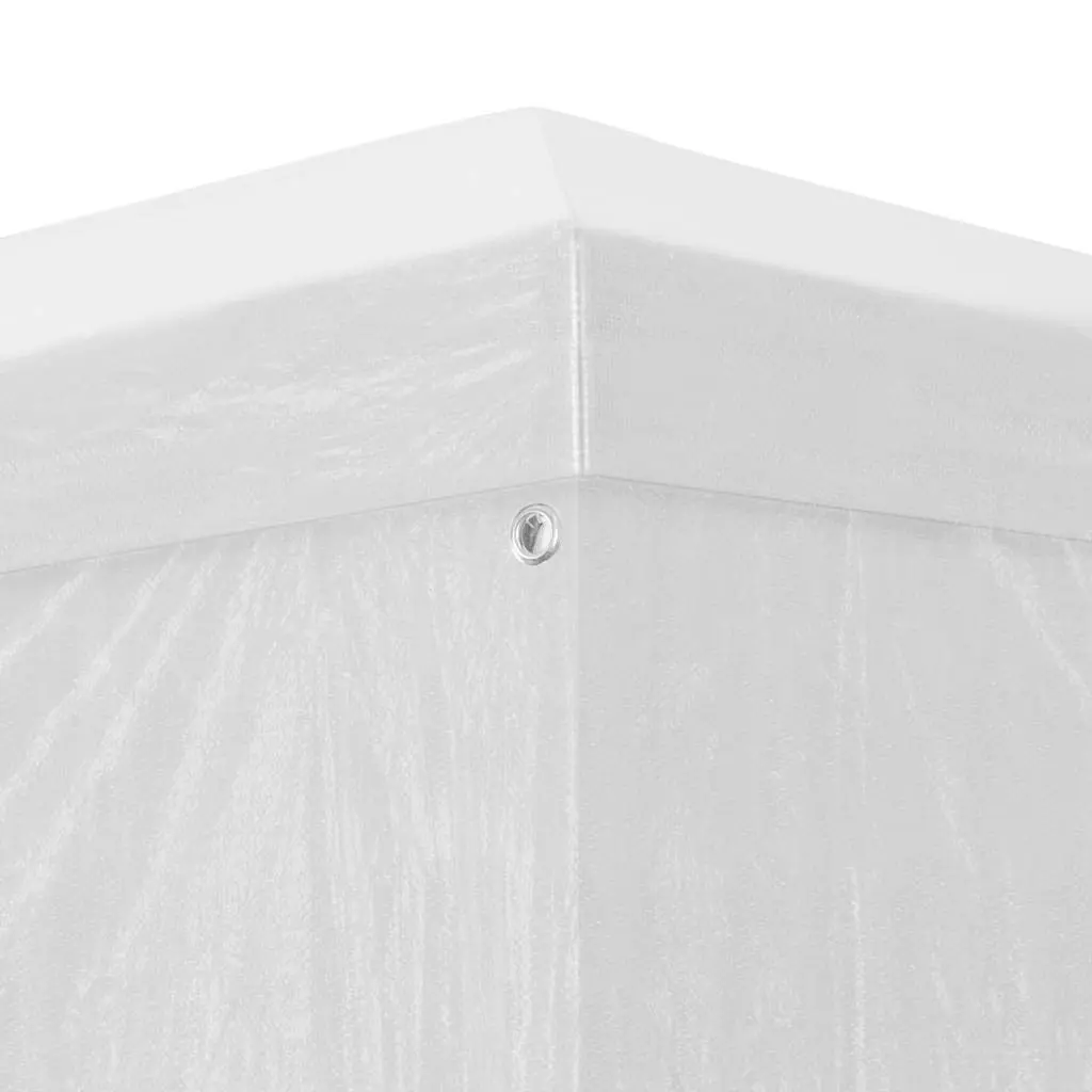 Garden Marquee Outdoor Party Tent 3x12m with Side Panels White