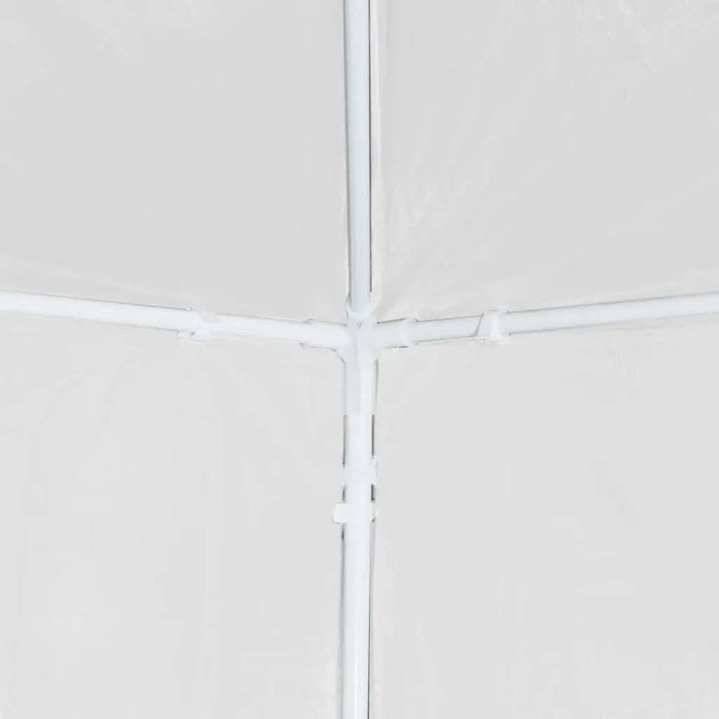 Garden Marquee Outdoor Party Tent 3x12m with Side Panels White