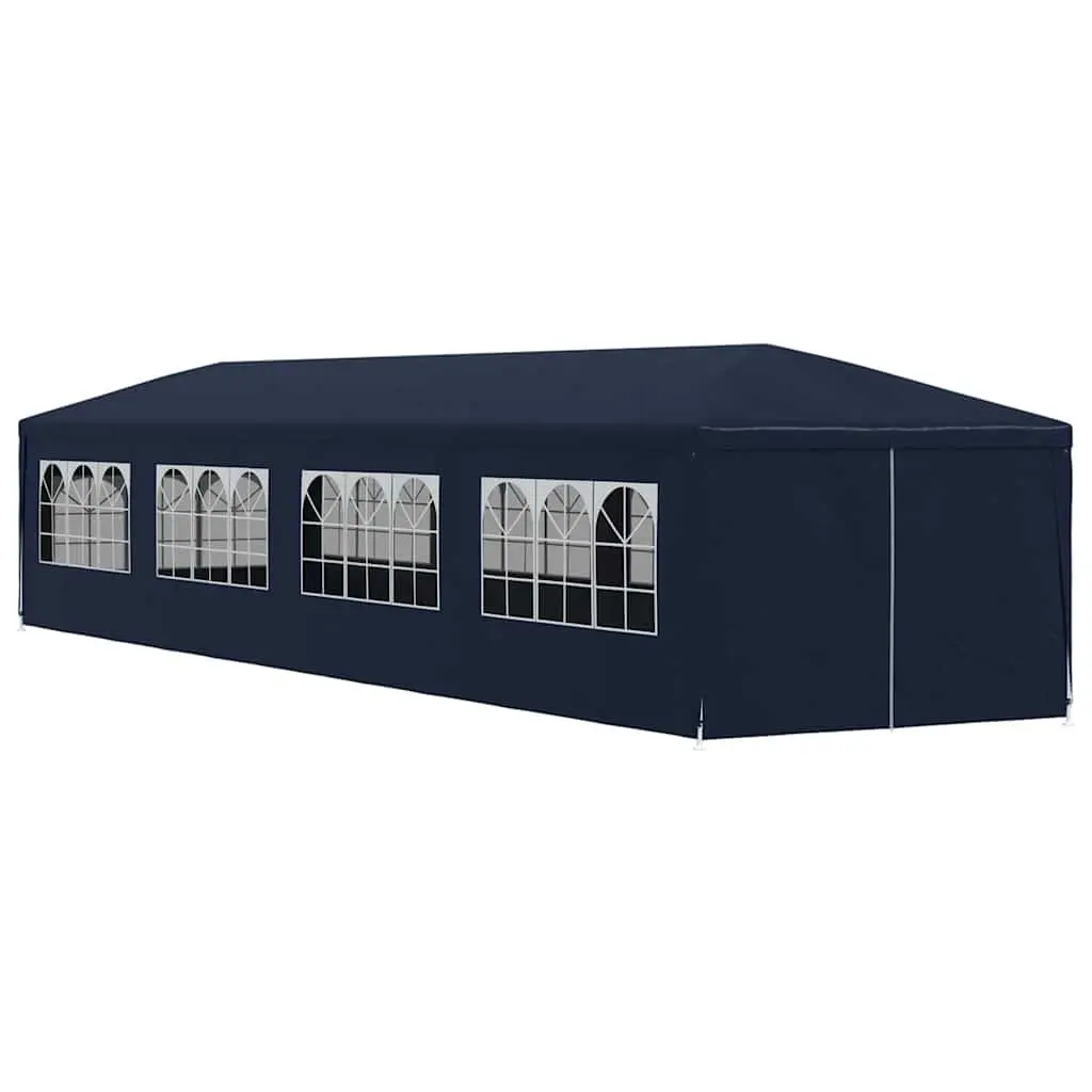 Garden Marquee 3x12m Outdoor Party Tent Canopy Sunshade Removable Panels Blue