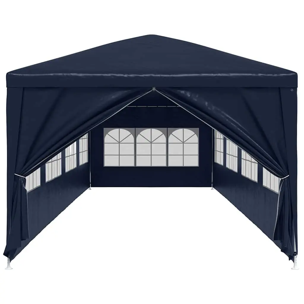 Garden Marquee 3x12m Outdoor Party Tent Canopy Sunshade Removable Panels Blue