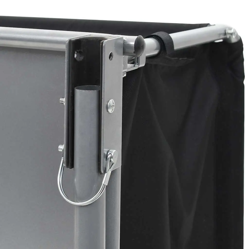 Bike Trailer 65kg Load Capacity Foldable Steel Frame Water Resistant Cargo