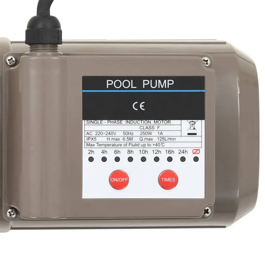 Pool Pump for Above Ground Swimming Pools 0.25 HP