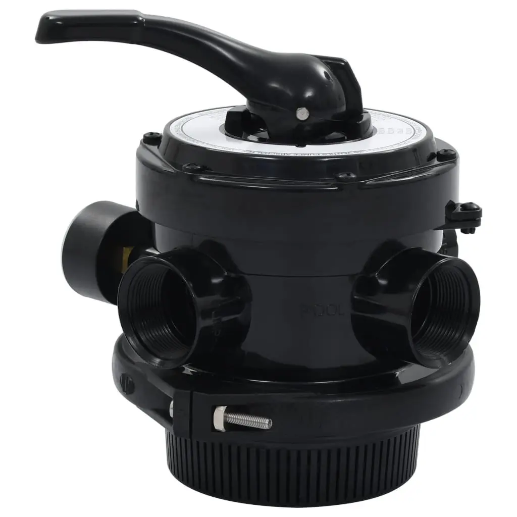 Multiport Valve for Sand Filter 1.5" 4-Way Pool Filter Top Mount Lever Handle