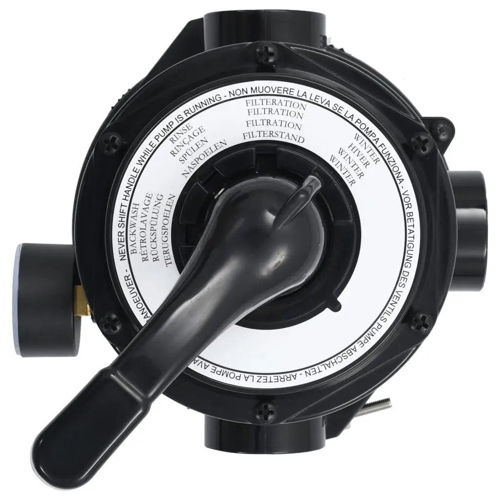 Multiport Valve for Sand Filter 1.5" 4-Way Pool Filter Top Mount Lever Handle
