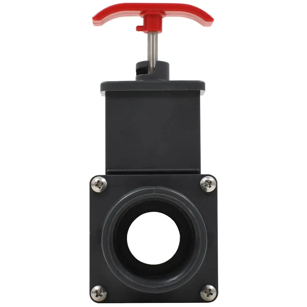 Pool Gate Valve 2 Pack 1.5" Ball Valve Control Flow Hose Fitting Chlorine