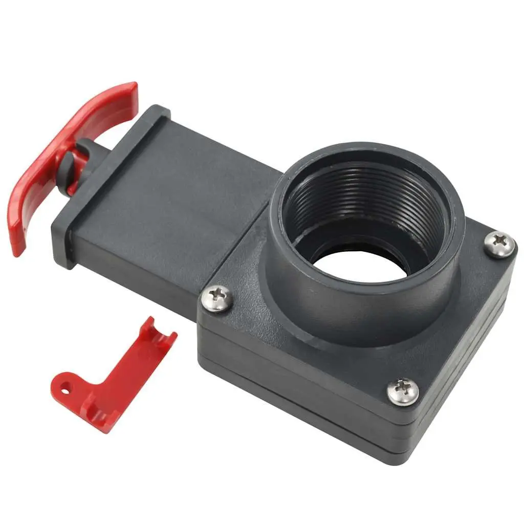 Pool Gate Valve 2 Pack 1.5" Ball Valve Control Flow Hose Fitting Chlorine