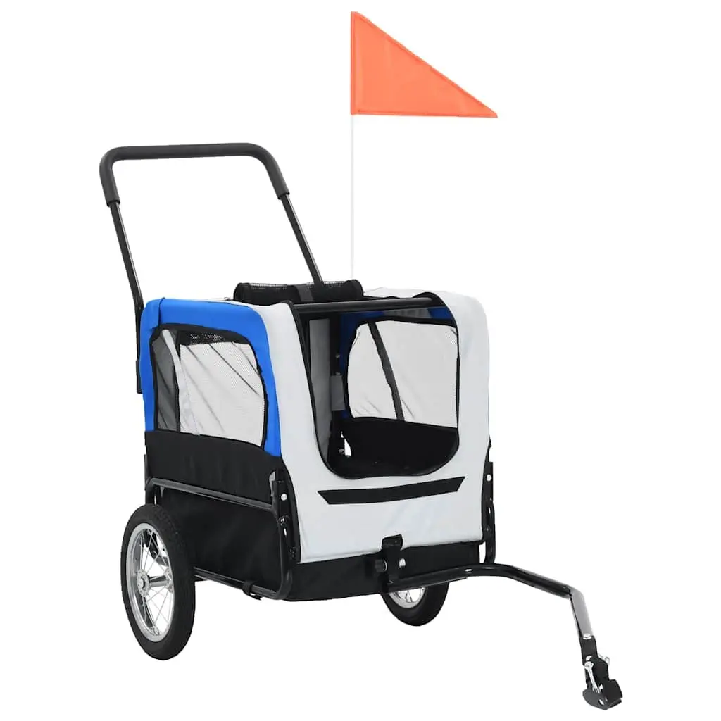 2-in-1 Pet Bike Trailer & Jogging Stroller