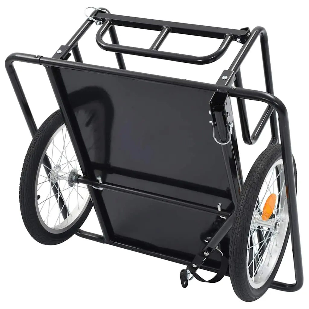 Two-Wheeled Cargo Bike Trailer