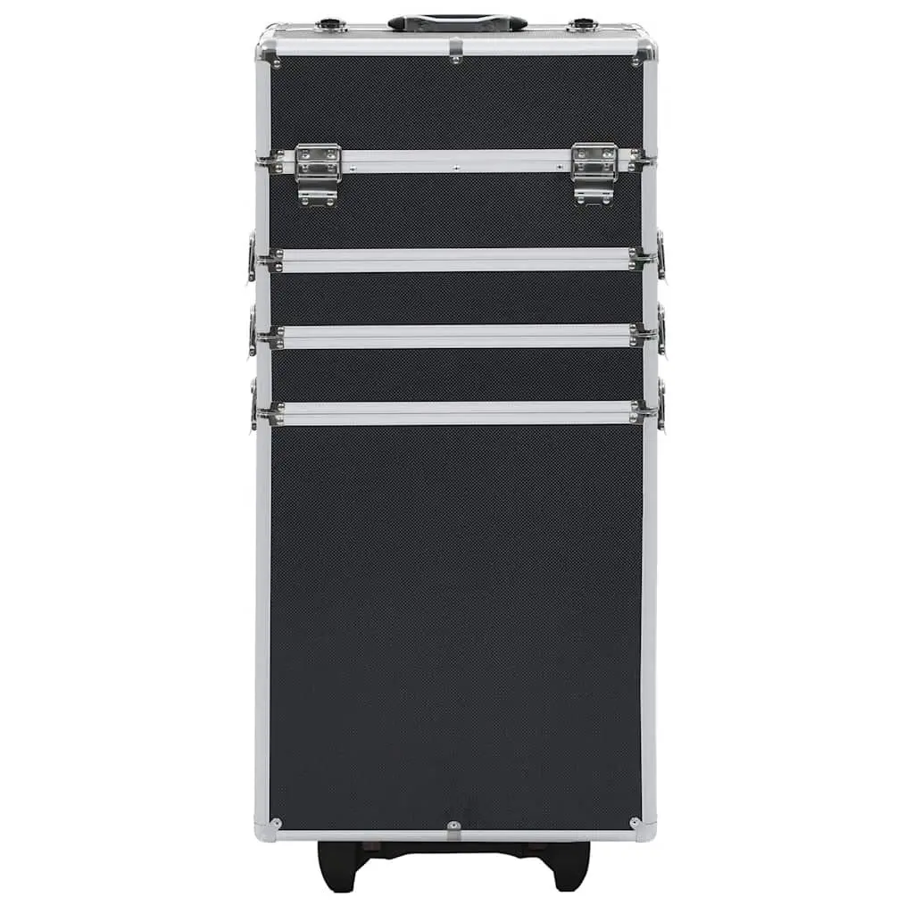 Make-up Trolley 4 Tier Cosmetic Beauty Case Storage Organiser Extendable Trays