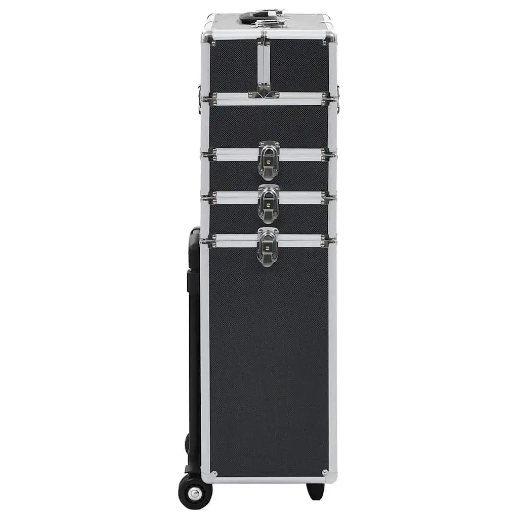 Make-up Trolley 4 Tier Cosmetic Beauty Case Storage Organiser Extendable Trays