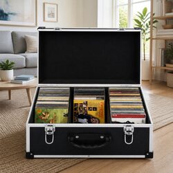 CD Storage Organiser for 60 CDs: Dimensions and Material Details