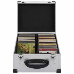 40-CD Storage Case with Locking Mechanism