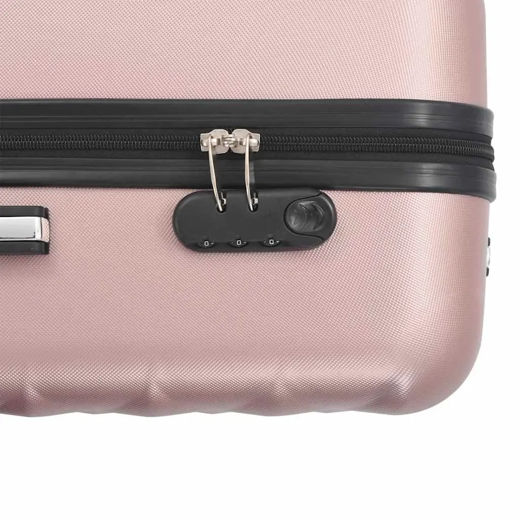 Hardcase Trolley Set Luggage Suitcase Gold 3 Piece