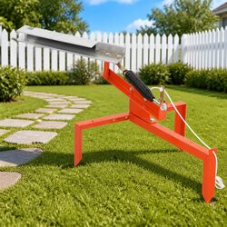 Clay Target Thrower - Steel, Manual Operation, Easy Setup