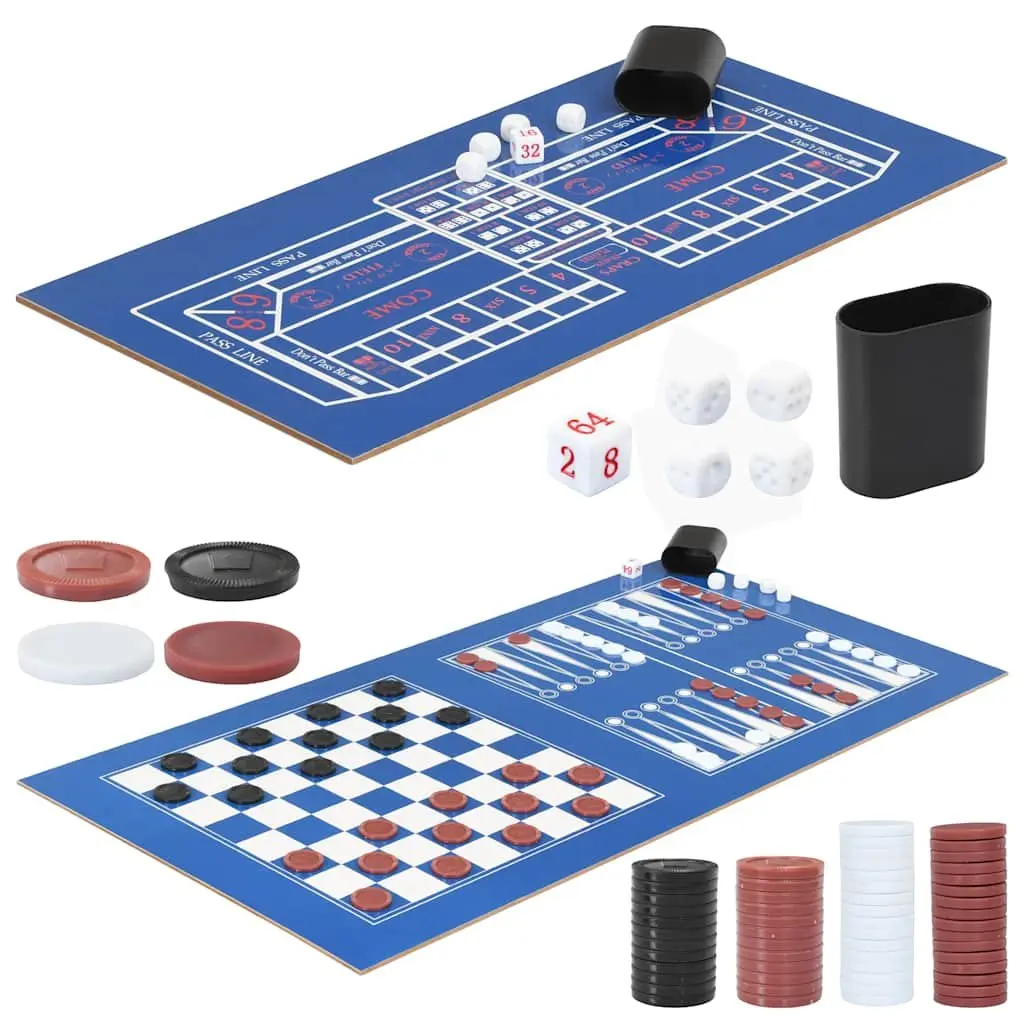 15-in-1 Multi Game Table for Game Room 121 x 61 x 82 cm