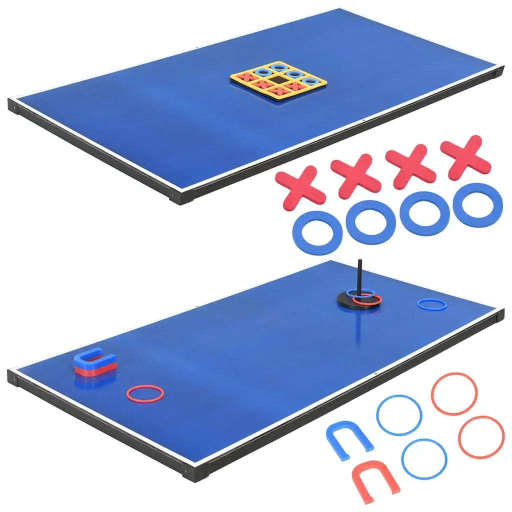 15-in-1 Multi Game Table Indoor Use 121x61x82cm Black