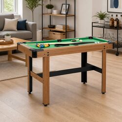 4ft Billiard Table Specifications - Brown Indoor Game Table